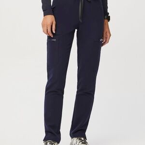 Figs Women's Dark Blue Straight Leg Pants